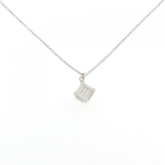 Tiffany & Co Atlas Cube Necklace